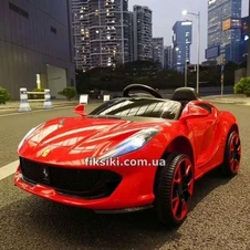 Детский электромобиль T-7653 EVA RED, Ferrari, красный фото 33