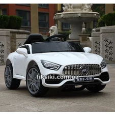 Детский электромобиль T-7652 EVA WHITE Mercedes, белый фото 11