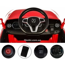 Детский электромобиль T-7652 EVA WHITE Mercedes, белый фото 44
