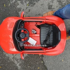 Детский электромобиль T-7652 EVA RED Mercedes, красный фото 55