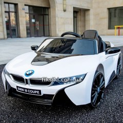 Купить Детский электромобиль JE 1001 EBLR-1 BMW, кожаное сиденье