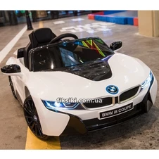 Детский электромобиль JE 1001 EBLR-1 BMW, кожаное сиденье фото 33