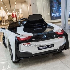 Детский электромобиль JE 1001 EBLR-1 BMW, кожаное сиденье фото 44