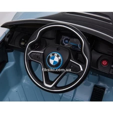 Детский электромобиль JE 1001 EBLR-1 BMW, кожаное сиденье фото 77