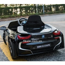 Детский электромобиль JE 1001 EBLR-2 BMW, кожаное сиденье фото 11