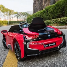 Детский электромобиль JE 1001 EBLR-3 BMW, кожаное сиденье фото 11