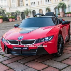 Детский электромобиль JE 1001 EBLR-3 BMW, кожаное сиденье фото 33