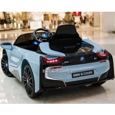 Детский электромобиль JE 1001 EBLR-4 BMW, кожаное сиденье фото 11