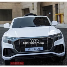 Детский электромобиль JJ 2066 EBLR-1 Audi, кожаное сиденье фото 44