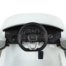 Детский электромобиль JJ 2066 EBLR-1 Audi, кожаное сиденье фото 66