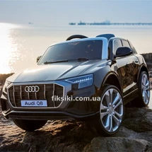 Детский электромобиль JJ 2066 EBLR-2 Audi, кожаное сиденье