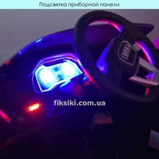 Детский электромобиль JJ 2066 EBLR-2 Audi, кожаное сиденье фото 16
