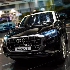 Детский электромобиль JJ 2066 EBLR-2 Audi, кожаное сиденье фото 44