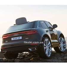 Детский электромобиль JJ 2066 EBLR-2 Audi, кожаное сиденье фото 77