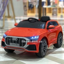 Детский электромобиль JJ 2066 EBLR-3 Audi, кожаное сиденье фото 55