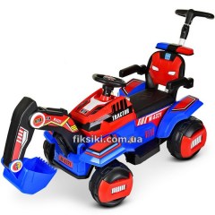 Детский электромобиль M 4321 BLR-3-4 трактор, кожаное сиденье | Дитячий електромобіль M 4321 BLR-3-4