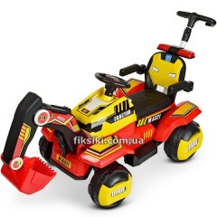Детский электромобиль M 4321 BLR-3-6 трактор, кожаное сиденье