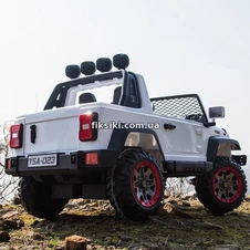 Двухместный детский электромобиль YSA-023 EBLR-1, мягкие колеса фото 66