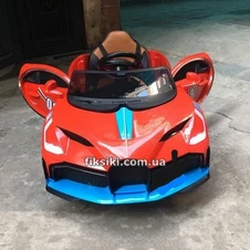 Детский электромобиль T-7657 EVA RED, мягкие колеса, красный фото 11
