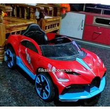 Детский электромобиль T-7657 EVA RED, мягкие колеса, красный фото 33