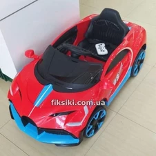 Детский электромобиль T-7657 EVA RED, мягкие колеса, красный фото 44