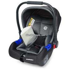 Детский бебикокон ME 1043 NEWBORN+ Gray-1, серый фото 11