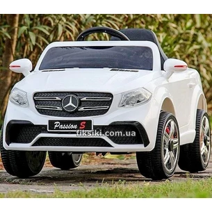 Детский электромобиль FL 1558 EVA WHITE, Mercedes, мягкие колеса