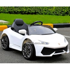 Купить Детский электромобиль T-7655 EVA WHITE Lamborghini, белый