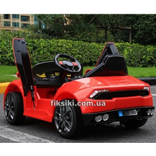 Детский электромобиль T-7655 EVA RED Lamborghini, красный фото 11