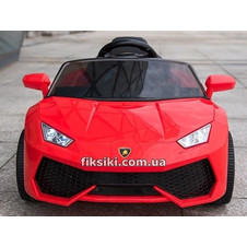 Детский электромобиль T-7655 EVA RED Lamborghini, красный фото 33