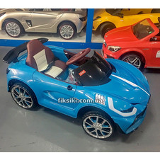 Детский электромобиль T-7658 EVA BLUE Bugatti, мягкие колеса купить