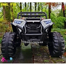 Детский электромобиль M 4453 EBLR-1 джип, кожаное сиденье фото 66