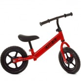 Детский беговел 12д. M 5456-1 PROFI KIDS, мягкие колеса, красный
