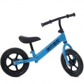 Детский беговел 12д. M 5456-3 PROFI KIDS, мягкие колеса, синий