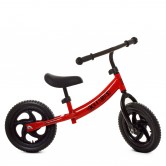 Детский беговел 12д. M 5457-1 PROFI KIDS, мягкие колеса, красный