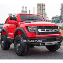 Детский электромобиль T-7819 EVA RED, Ford Long, мягкие колеса