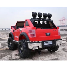Детский электромобиль T-7819 EVA RED, Ford Long, мягкие колеса фото 33