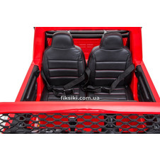 Двухместный детский электромобиль M 4123 EBLR-1 (24V), белый фото 99
