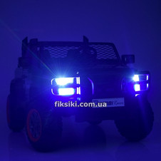 Двухместный детский электромобиль M 4123 EBLR-3 (24V), красный фото 55