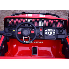 Двухместный детский электромобиль M 4123 EBLR-3 (24V), красный фото 66