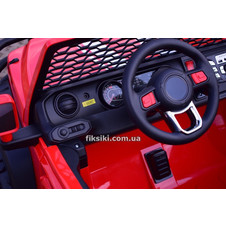 Двухместный детский электромобиль M 4123 EBLR-3 (24V), красный фото 77
