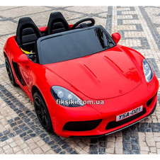 Детский электромобиль M 4055 AL-3 Porsche, двухместный, красный фото 55