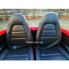 Детский электромобиль M 4055 AL-3 Porsche, двухместный, красный фото 88