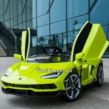 Детский электромобиль M 4319 EBLR-5, Lamborghini, кожаное сиденье