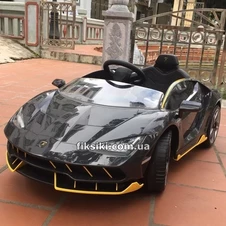 Детский электромобиль M 4319 EBLR-11, Lamborghini, кожаное сиденье фото 33
