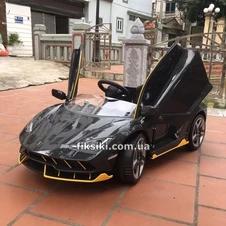 Детский электромобиль M 4319 EBLR-11, Lamborghini, кожаное сиденье фото 44