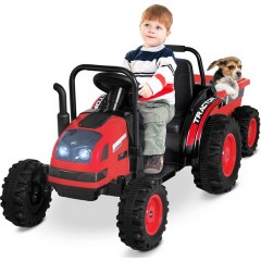 Купить Детский электромобиль трактор M 4419 EBLR-3, с прицепом
