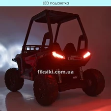 Детский электромобиль JS 360 EBLR-2 (24V), двухместное кожаное сиденье фото 55