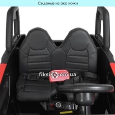 Детский электромобиль JS 360 EBLR-2 (24V), двухместное кожаное сиденье фото 77