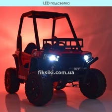 Детский электромобиль JS 360 EBLR-3 (24V), двухместное кожаное сиденье фото 55